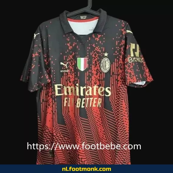 AC Milan 2023 Koché Special Edition Voetbalshirt – Officieel Voetbalshirt voor Dames & Heren | Exclusieve Aanbieding | Origineel & Authentiek
