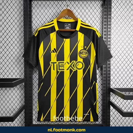 Aberdeen FC 2024/2025 uitvoetbalshirt - Officieel voetbalshirt voor heren, dames en kinderen - Bestel nu online!