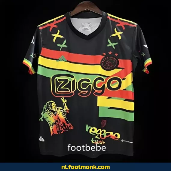 Officieel Ajax Voetbalshirt 2023-2024 - Zwart Trainingsshirt voor Heren & Dames | Fanwear | Aanbieding