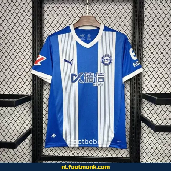 Alaves 2024/2025 Thuisshirt – Officieel Voetbalshirt voor Dames & Heren – Koop Nu Online