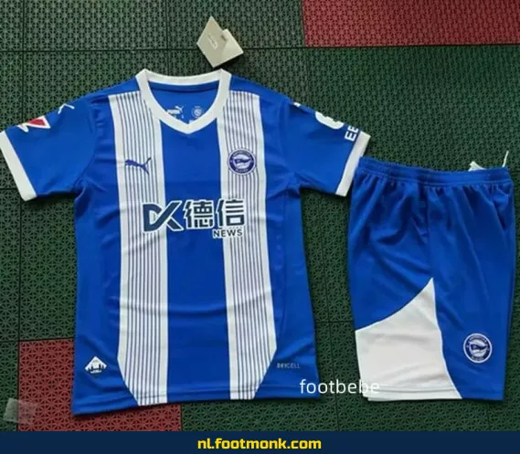 Alaves Kinderen Voetbalshirt 2024-2025 Thuistenue – Officieel Voetbalshirt Kopen