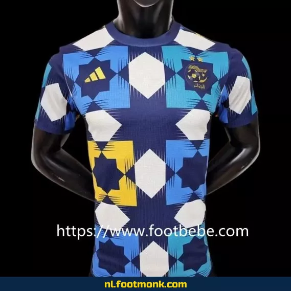 Origineel Algerije Voetbalshirt 2022-2023 Pre-Match – Koop Nu Online