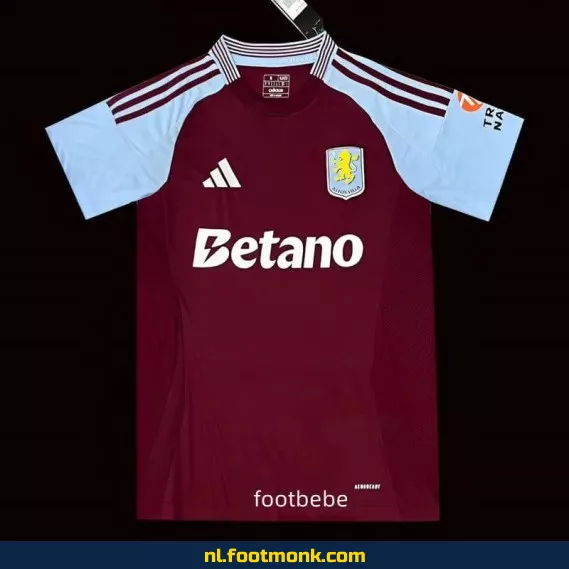 Aston Villa 2024/2025 Thuisshirt – Officieel Voetbalshirt | Dames & Heren | Fanwear | Aanbieding