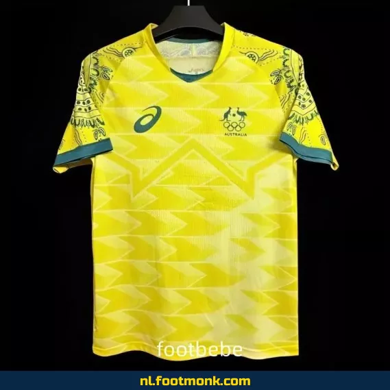 Australië 2024 Thuisshirt Voetbalshirt – Officieel, Personaliseerbaar | Koop Nu