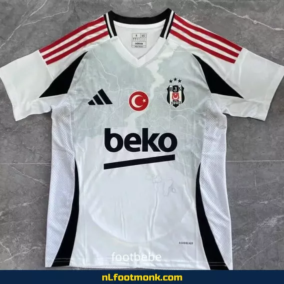 Besiktas 2024-2025 Derde Thuisshirt Wit – Officieel Voetbalshirt | Voetbalshirt Kopen | Fanwear