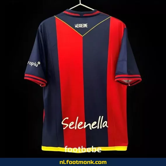 Origineel Bologna FC thuisshirt 2024-2025 | Voetbalshirt heren/dames/kinderen | Officieel voetbalshirt met optionele bedrukking