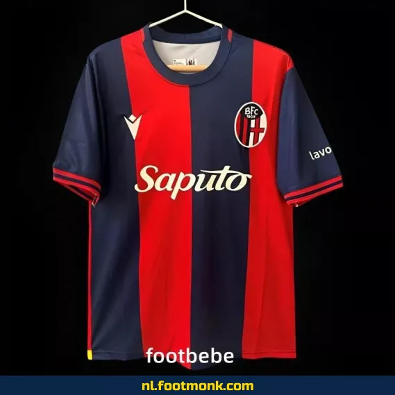 Origineel Bologna FC thuisshirt 2024-2025 | Voetbalshirt heren/dames/kinderen | Officieel voetbalshirt met optionele bedrukking