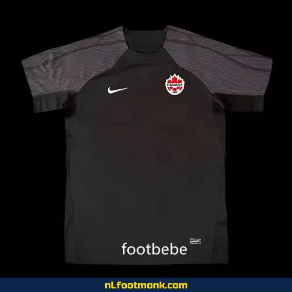 Canada 2023-2024 zwart voetbalshirt - Officieel voetbaltenue voor heren en dames - Fanwear aanbieding