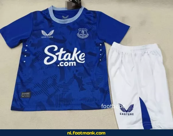 Everton Voetbalshirt Kinderen 2024/2025 Blauw – Officieel, Origineel en Bedrukbaar