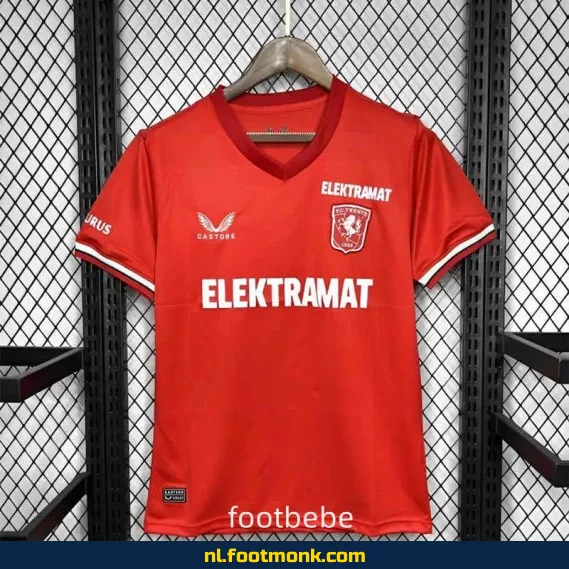 FC Twente Thuisshirt 2024-2025 – Rood Voetbalshirt | Officieel Voetbaltenue | Koop Nu Online