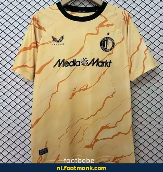 Feyenoord Voetbalshirt 2024-2025 Vierde Tenue – Officieel Voetbalshirt voor Supporters – Dames, Heren & Kinderen