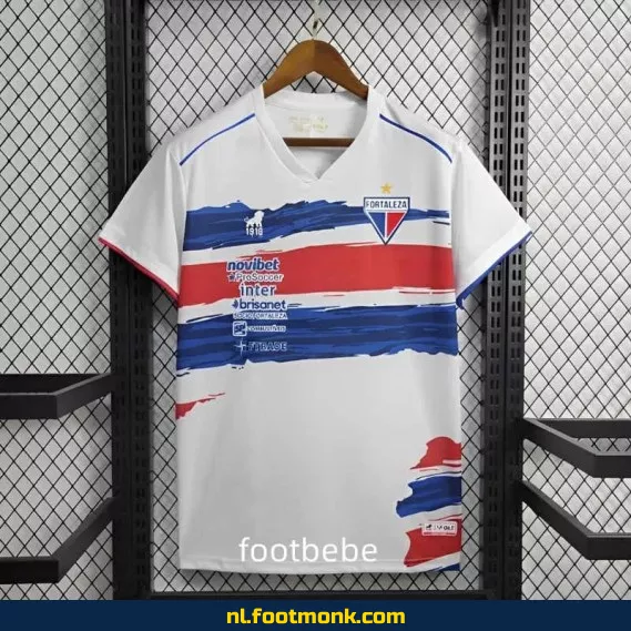 Fortaleza 2024-2025 Voetbalshirt - Blauw Rood Gestreept - Officieel Voetbaltenue - Heren/Dames/Kinderen - Fanwear Aanbieding