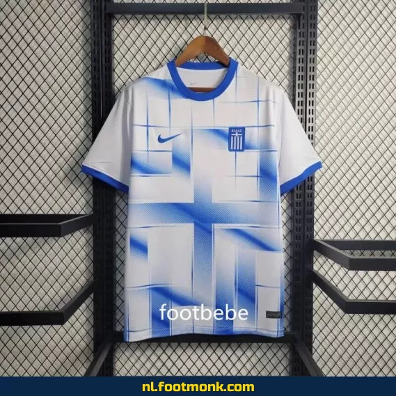 Griekenland Thuisshirt 2023-2024 – Officieel Voetbalshirt | Origineel, Heren/Dames/Kinderen | Snelle Levering