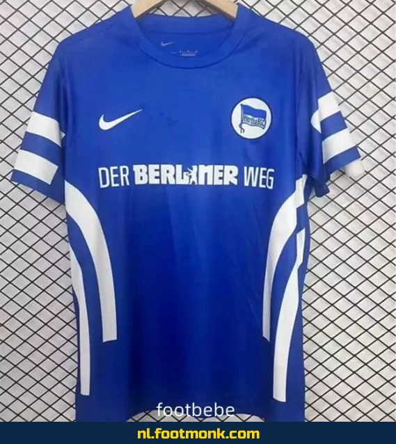 Hertha Berlin voetbalshirt 2025-2026 – Officieel blauw voetbaltenue | Koop originele voetbalshirts online