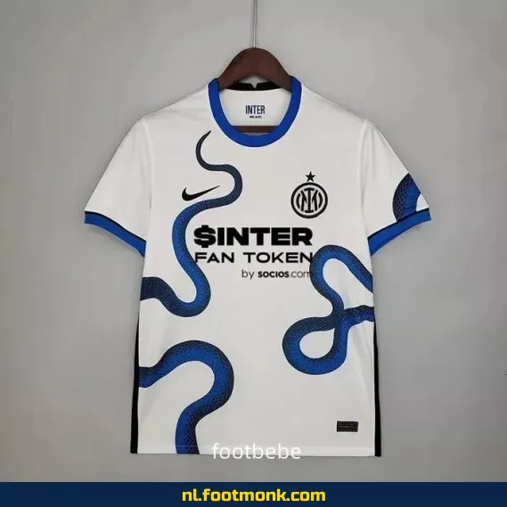 Inter Milan 2021-2022 Uit tenue voetbalshirt – Officieel voetbaltenue | Koop origineel voetbalshirt voor heren en dames | Fanwear met optionele bedrukking