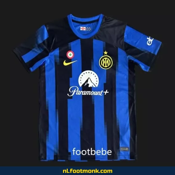 Inter Milan Thuisshirt 2023-2024 | Officieel Voetbalshirt | Heren & Dames | Met Naam & Nummer Bedrukking | Snelle Levering