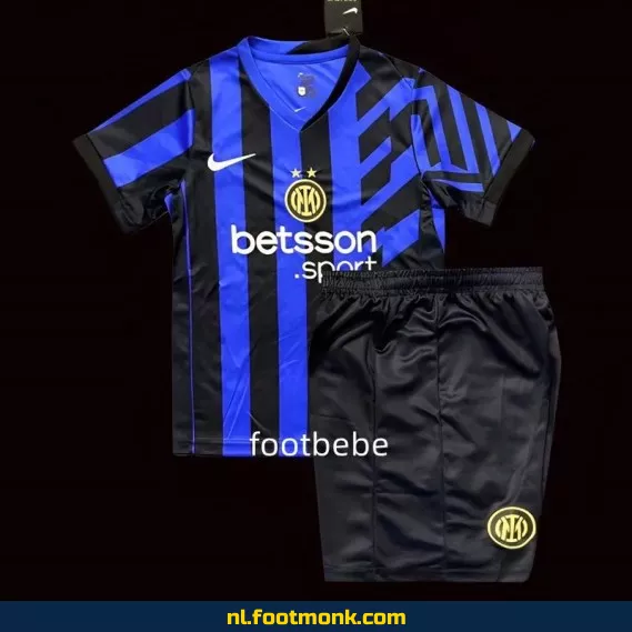 Inter Milan Thuisshirt Kinderen 2024-2025 | Officieel Voetbalshirt | Koop Online