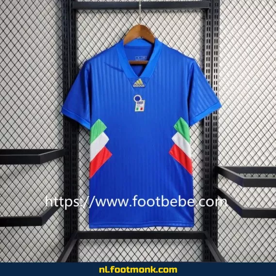 Italië 2023 Icons Remake Voetbalshirt - Blauw | Officieel Voetbalshirt | Voetbalshirt Kopen Online