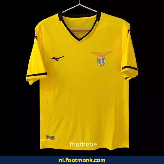 Lazio uit voetbalshirt 2024-2025 – Geel – Officieel voetbalshirt – Koop nu online