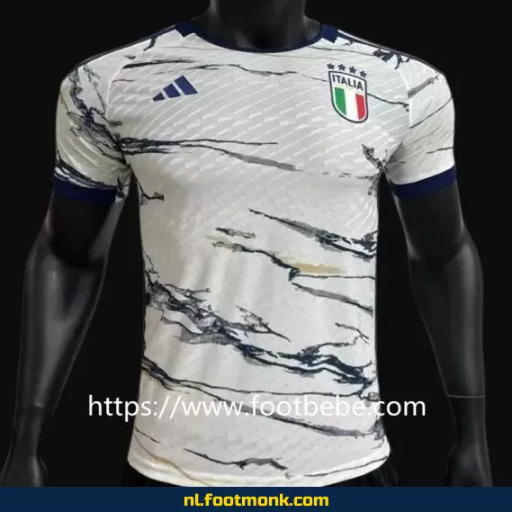 Wit Italiaans voetbalshirt 2023 – Uit tenue – Officieel voetbaltenue – Voetbalshirts voor heren en dames – Bestel nu online