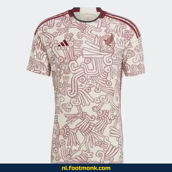 Officieel Mexicaans voetbalshirt 2022 - Uit tenue WK 2022 | Voetbalshirts heren/dames | Origineel, bedrukking mogelijk