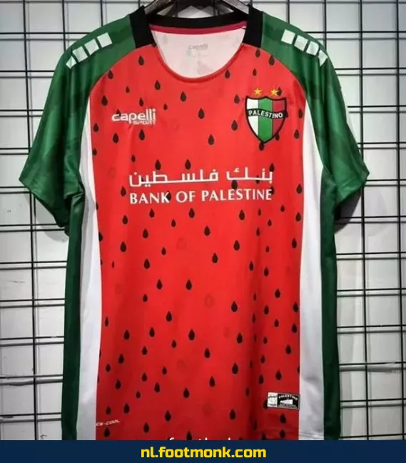 Palestino Derde Voetbalshirt 2025-2026 | Officieel Voetbalshirt | Koop Online