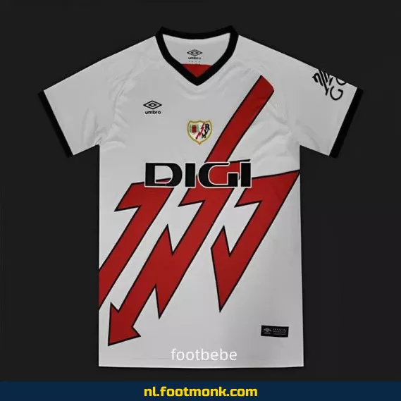 Rayo Vallecano 2024-2025 uit voetbalshirt - Officieel voetbaltenue - Koop nu online | Voetbalshirts heren, dames & kinderen | Aanbiedingen & personalisatie