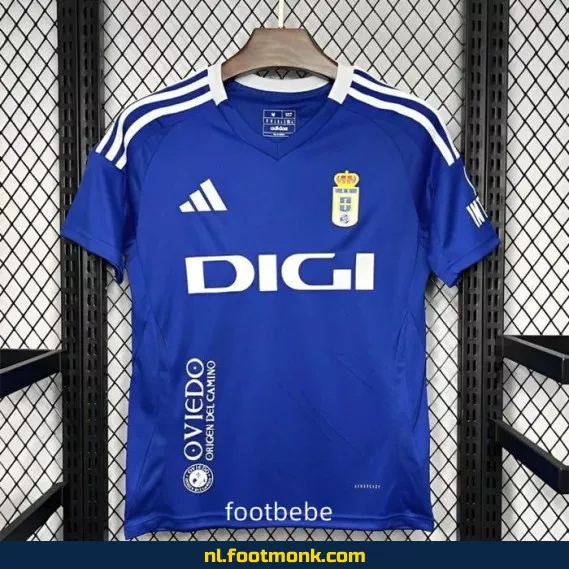 Real Oviedo Thuisshirt 2024-2025 | Officieel Voetbalshirt | Koop Nu Online
