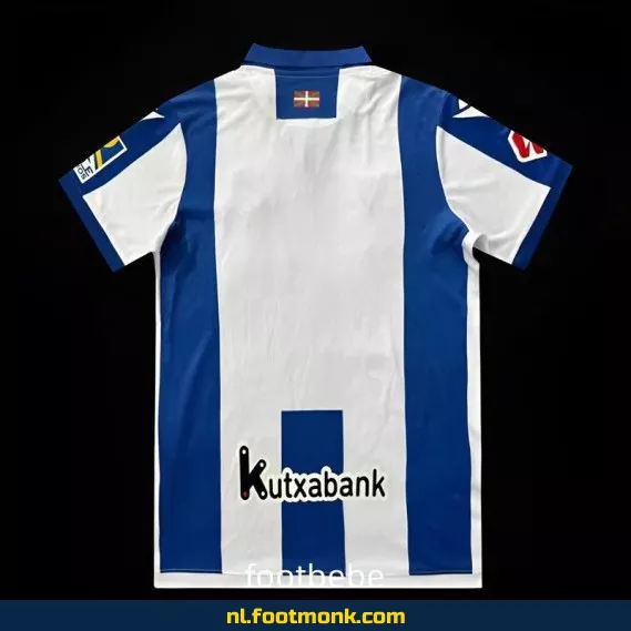 Real Sociedad Thuisshirt 2024-2025 | Officieel Voetbalshirt | Koop Nu Online
