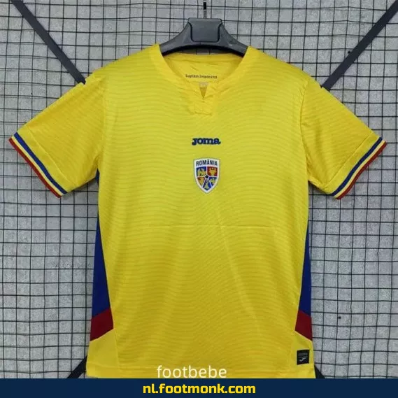 Roemenië Thuisshirt 2025-2026 | Officieel Voetbalshirt | Koop Nu Online