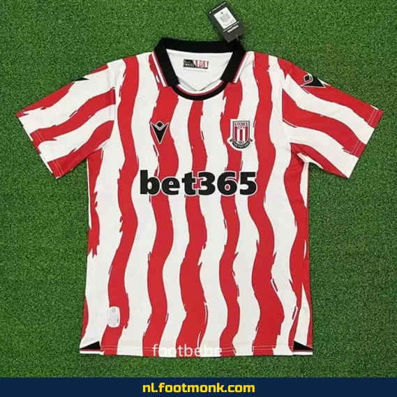 Stoke City Thuisshirt 2025-2026 | Officieel Voetbalshirt | Heren & Dames | Origineel Voetbalshirt Kopen