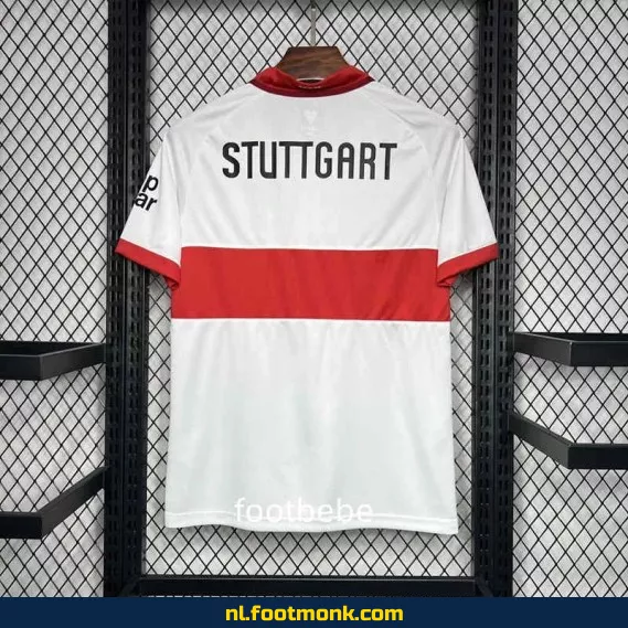 Stuttgart Thuisshirt 2024-2025 – Wit Voetbalshirt | Officieel Voetbaltenue | Heren & Dames | Personaliseerbaar | Snelle Levering