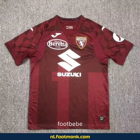 Torino Thuisshirt 2024-2025 | Officieel Voetbalshirt | Heren & Dames | Origineel Voetbalshirt met Bedrukking | Snelle Levering