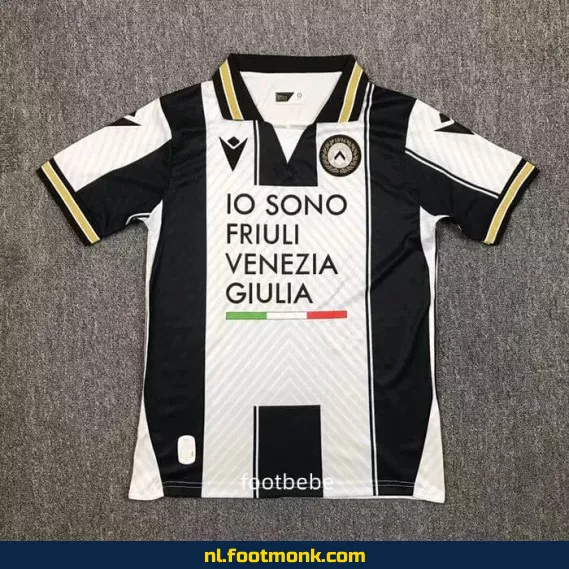 Udinese Thuisshirt 2024-2025 - Wit Voetbalshirt | Officieel Voetbalshirt | Heren & Dames | Fanwear Aanbieding