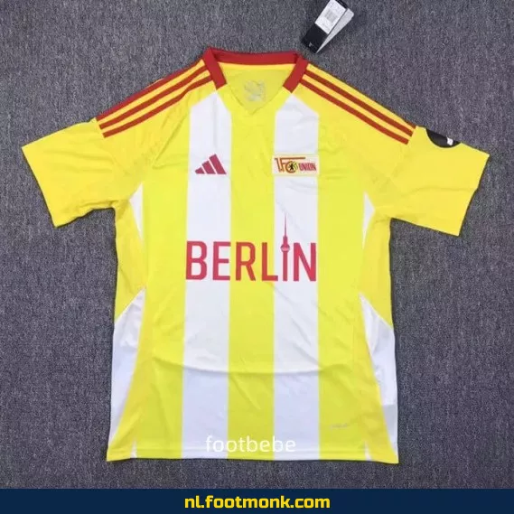 Union Berlin Derde Voetbalshirt 2024/2025 - Officieel Voetbalshirt | Voetbalshirts Dames/Heren/Kinderen | Fanwear | Aanbieding