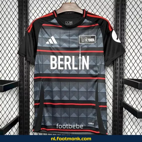 Union Berlin uit voetbalshirt 2024-2025 | Officieel voetbalshirt | Voetbalshirt heren/dames/kinderen | Fanwear | Aanbieding