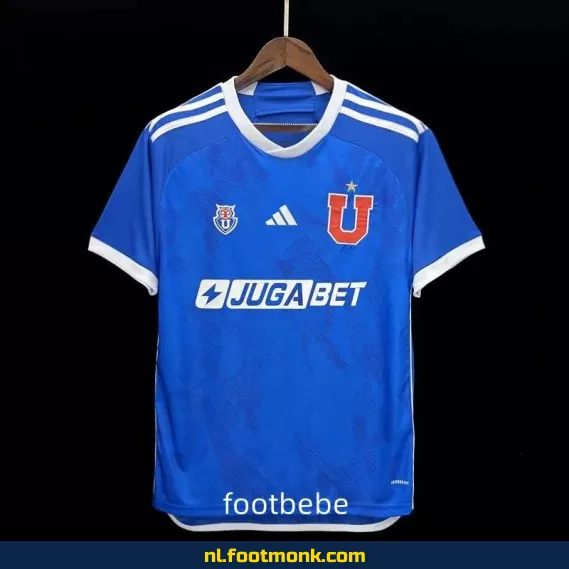 Officieel Universidad de Chile Thuisshirt 2024-2025 | Voetbalshirt Dames & Heren | Origineel Voetbaltenue | Snelle Levering