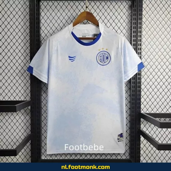 Confiança Voetbalshirt 2024-2025 Uit Thuisshirt Wit – Officieel Voetbalshirt | Personaliseerbaar | Fanwear