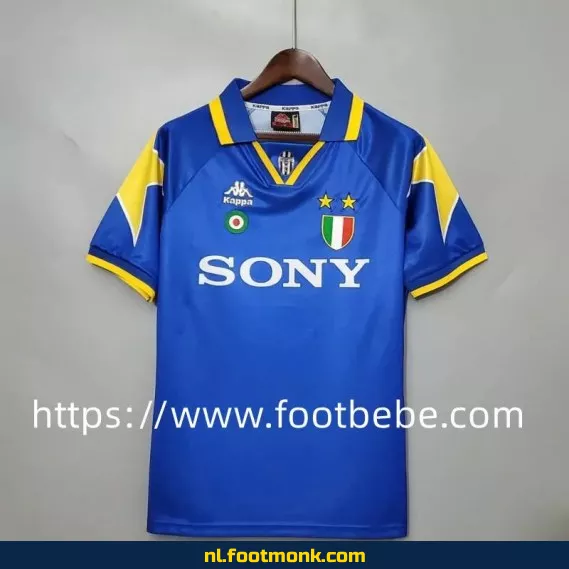 Vintage Juventus voetbalshirt 1995-1996 uit shirt - Officieel retro voetbaltenue - Voetbalshirts aanbieding