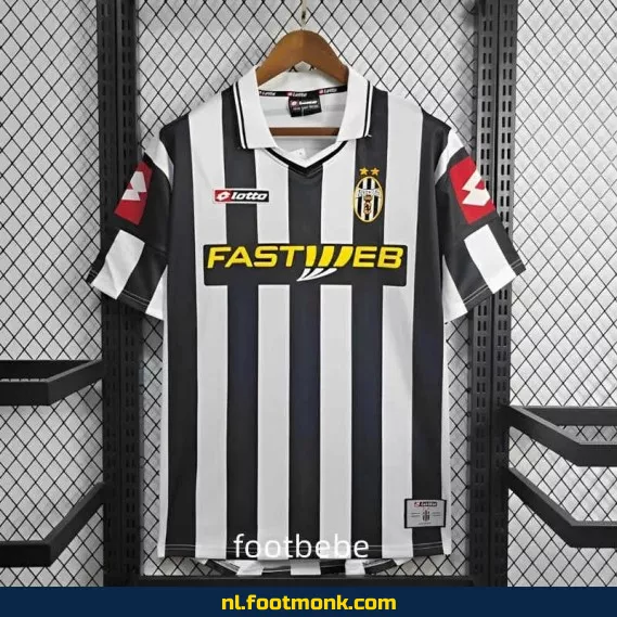 Vintage Juventus voetbalshirt 2001-2002 thuistenue – Officieel retro voetbalshirt voor heren en dames