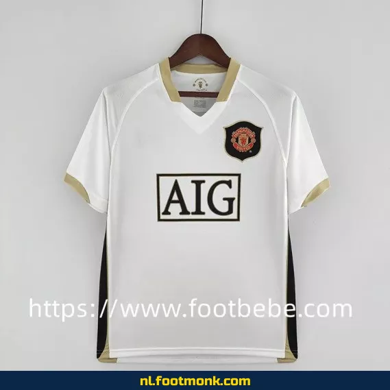Vintage Manchester United voetbalshirt 2006-2007 - Exterieur - Officieel retro voetbaltenue - Authentiek voetbalshirt heren/dames