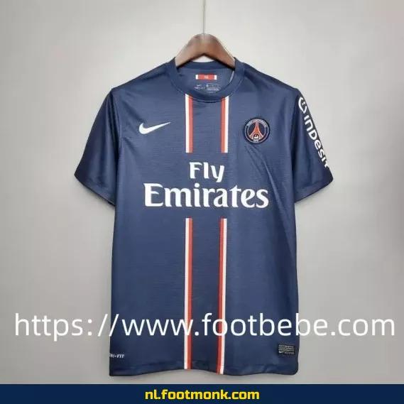 Retro PSG voetbalshirt 2012-2013 - Blauw thuistenue - Vintage voetbalshirt