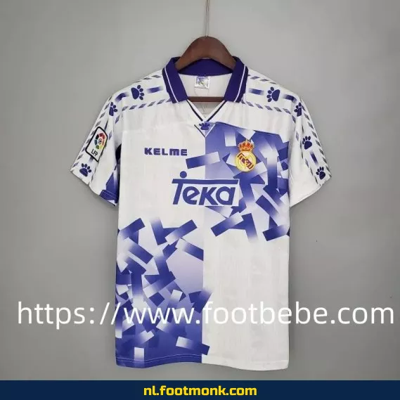 Retro Real Madrid voetbalshirt 1996-1997 derde tenue - Vintage voetbalshirt kopen