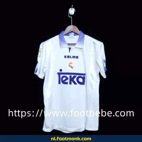 Vintage Real Madrid voetbalshirt 1997-1998 thuistenue - Officieel retro voetbaltenue | Voetbalshirt heren/dames | Origineel voetbalshirt kopen