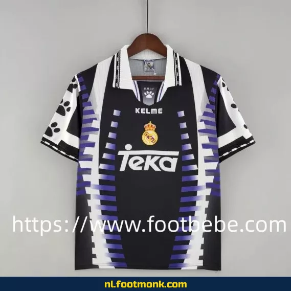 Vintage Real Madrid voetbalshirt 1997-1998 (derde tenue) - Officieel retro voetbalshirt voor heren en dames