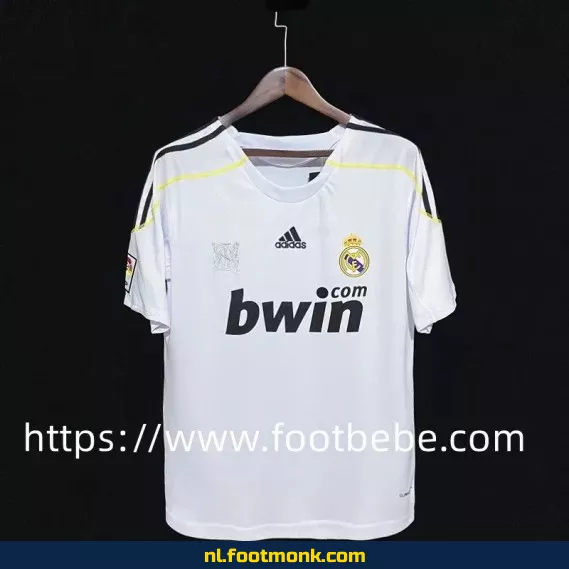 Retro Real Madrid voetbalshirt 2009-2010 (thuis) - Officieel vintage voetbalshirt