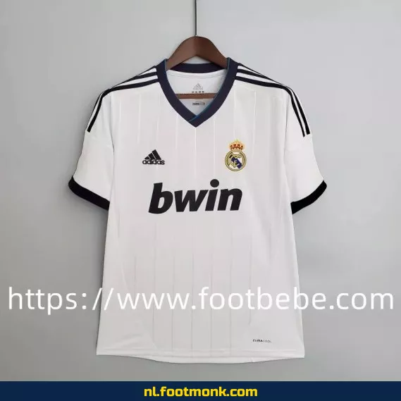 Origineel Real Madrid vintage voetbalshirt 2012-2013 thuistenue - Retro voetbalshirt heren/dames - Officieel voetbaltenue aanbieding