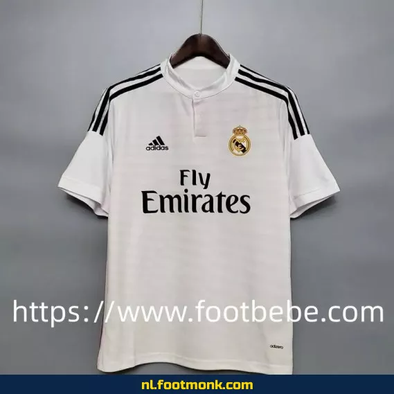 Retro Real Madrid voetbalshirt 2014-2015 thuistenue - Officieel voetbalshirt vintage | Voetbalshirt heren/dames | Origineel voetbalshirt aanbieding