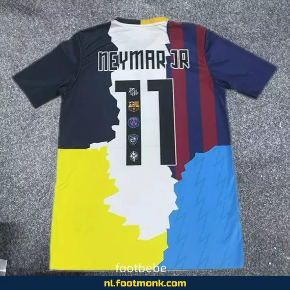 Neymar JR Club Voetbalshirt | Officieel Voetbaltenue | Personaliseerbaar