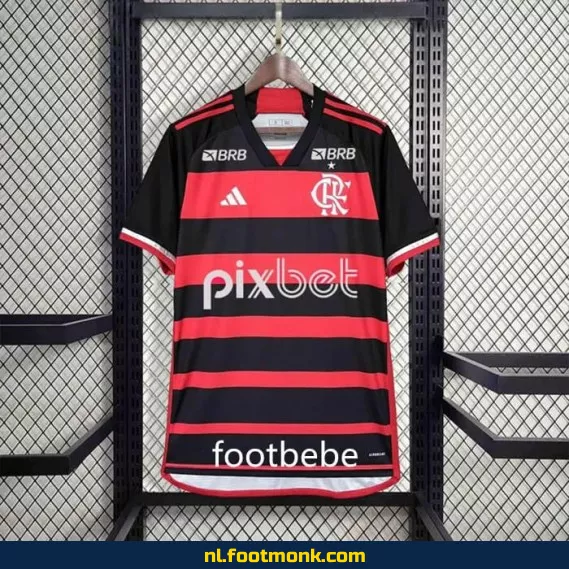 Flamengo Thuisshirt 2024/2025 Met Sponsor – Officieel Voetbalshirt | Koop Nu Online
